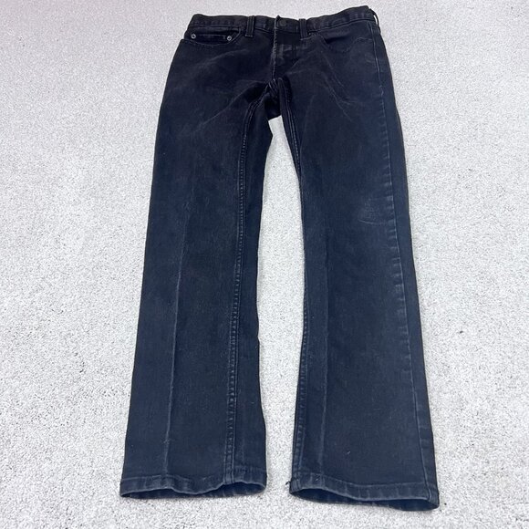 Old Navy Jeans Men’s Black Skinny Pockets Size 29x30 - Picture 1 of 12